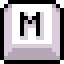 Icon of the m button