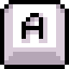 Icon of the a button