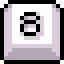 Icon of the 8 button
