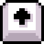 Icon of the arrow up button