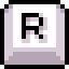 Icon of the r button