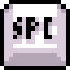 Icon of the space button