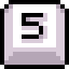 Icon of the 5 button