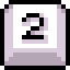 Icon of the 2 button