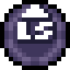 Icon of the left stick up button