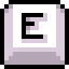 Icon of the e button