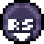 Icon of the right stick down button