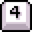 Icon of the 4 button