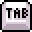 Icon of the tab button