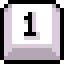 Icon of the 1 button