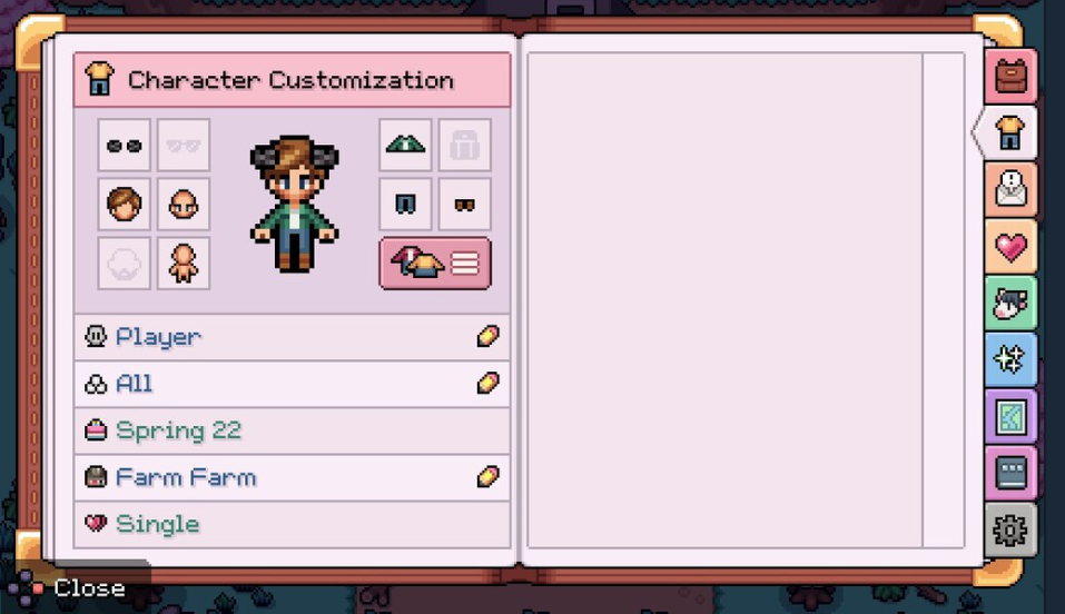Post character creation, notice that the birthday doesn't have a pencil icon, meaning it cannot be edited once character creation is completed.